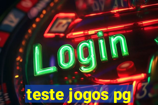 teste jogos pg